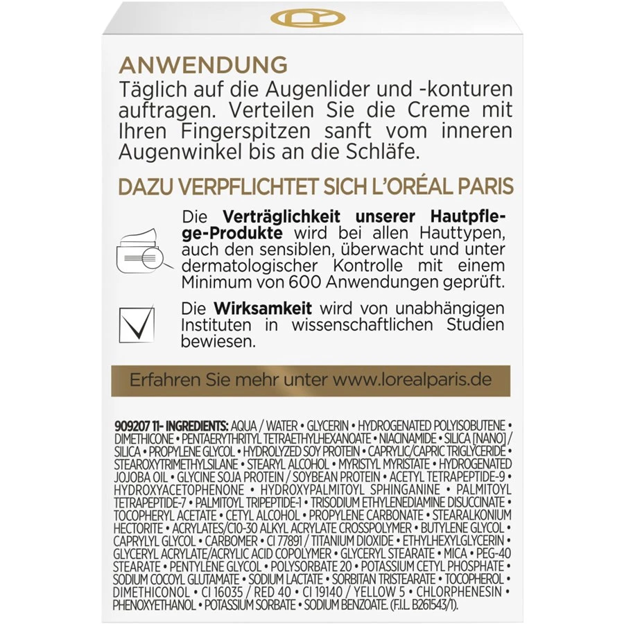 Age Perfect Crème Contour Des Yeux Raffermissante Age Expertise Pro Collagène De L’Oréal Paris – Image 2