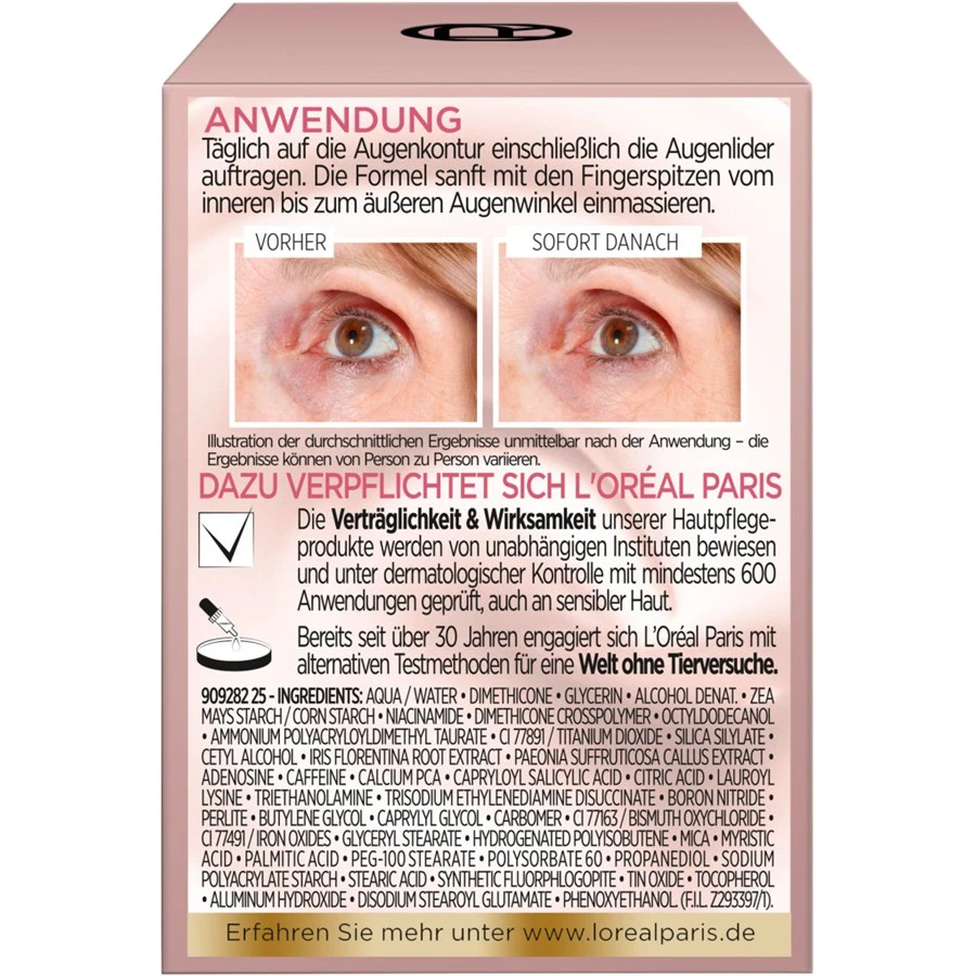 Soin Pour Les Yeux Soin Contour Des Yeux Golden Age Rosé De L’Oréal Paris – Image 5
