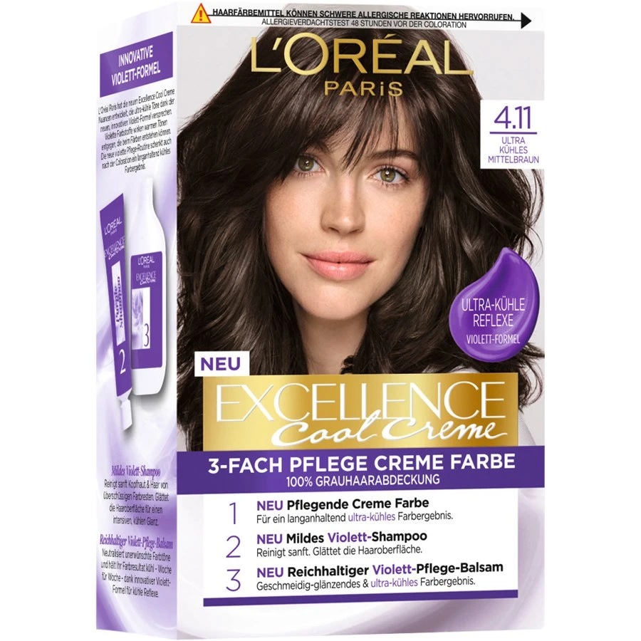 Excellence Cool Creme Couleur Des Cheveux De L’Oréal Paris