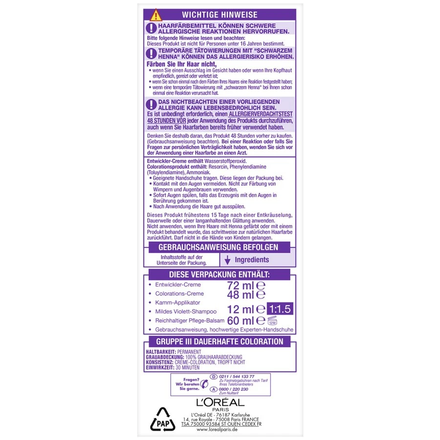 Excellence Cool Creme Couleur Des Cheveux De L’Oréal Paris – Image 3