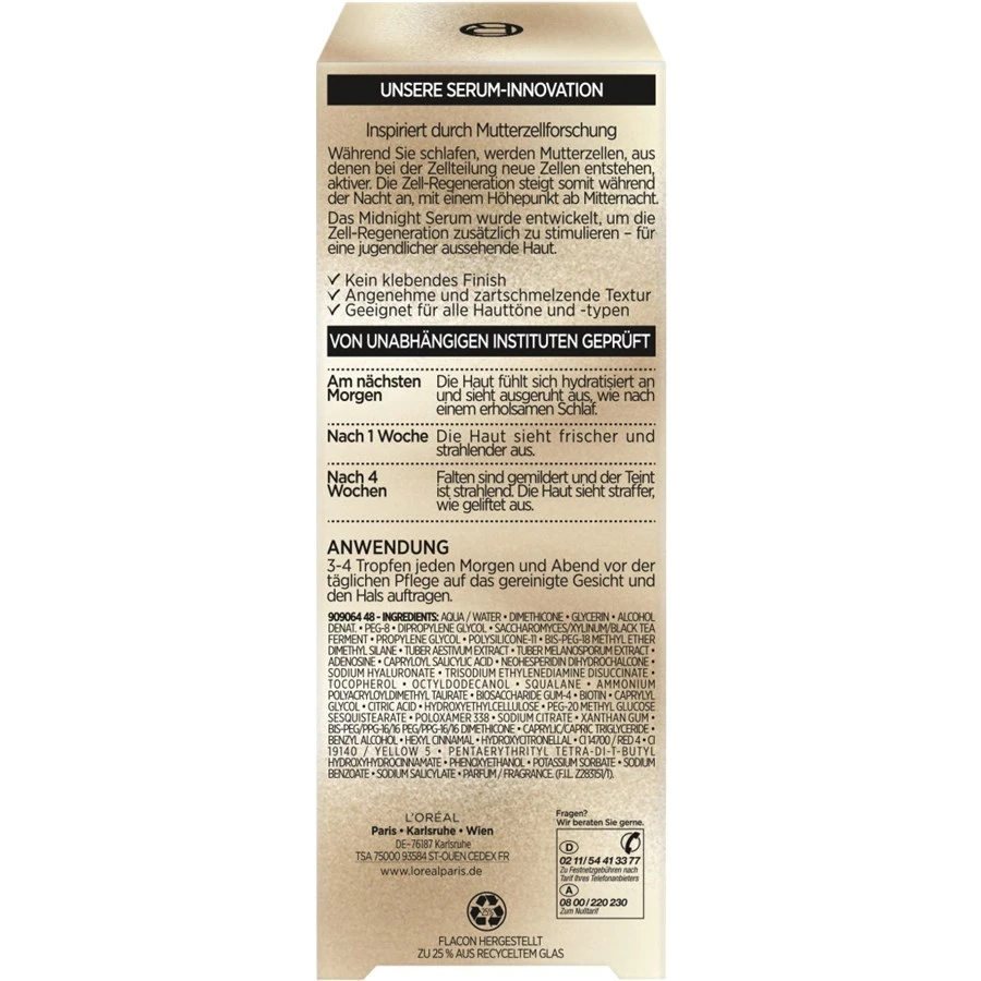 Sérums Sérum Renaissance Cellulaire Minuit De L’Oréal Paris – Image 3
