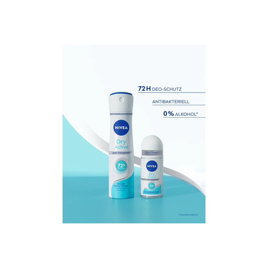 Déodorant Dry Active Anti-Transpirant Roll-On De Nivea – Image 3