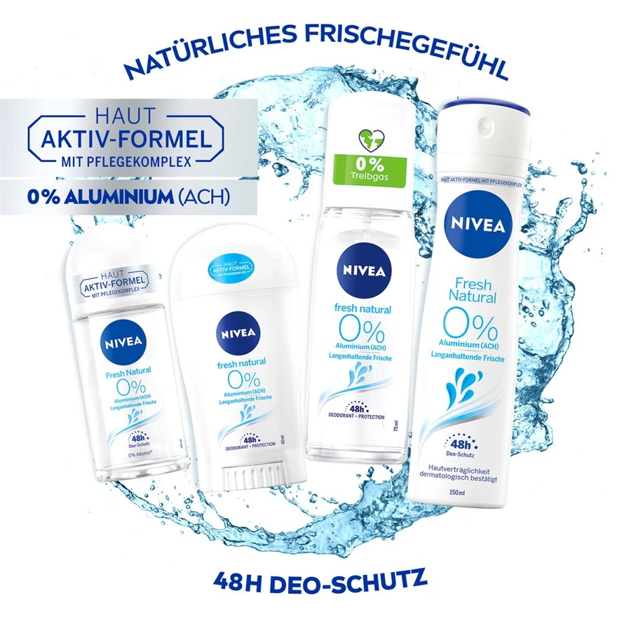 Déodorant Fresh Natural Deodorant Spray De Nivea – Image 3