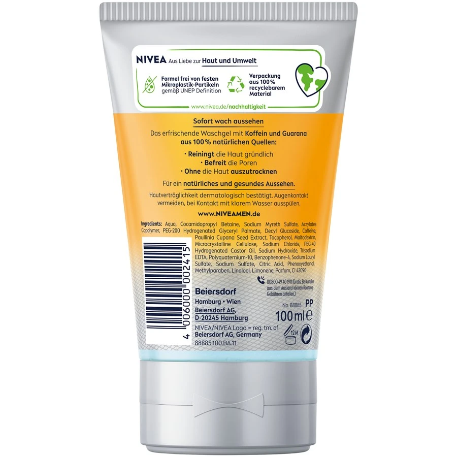 Soin Du Visage Gel Nettoyant Active Energy Nivea Men De Nivea – Image 2