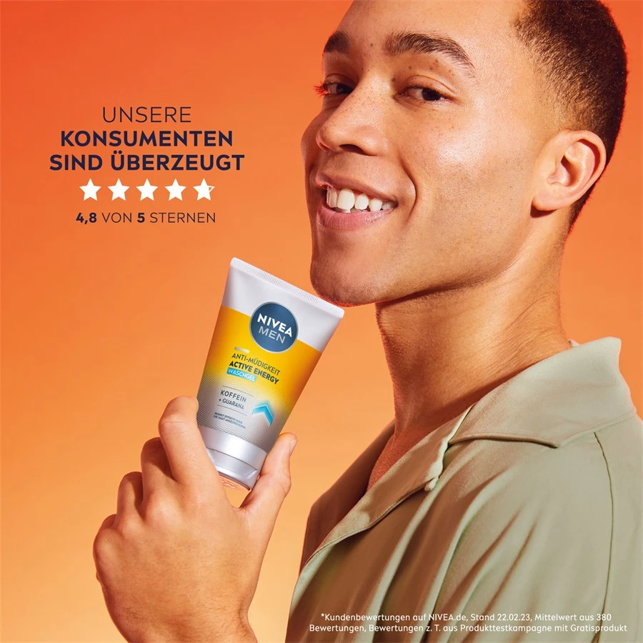 Soin Du Visage Gel Nettoyant Active Energy Nivea Men De Nivea – Image 3