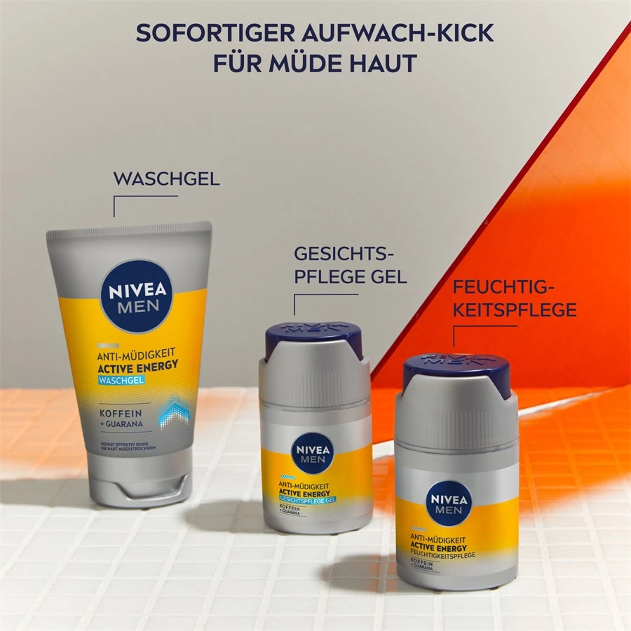 Soin Du Visage Gel Nettoyant Active Energy Nivea Men De Nivea – Image 5