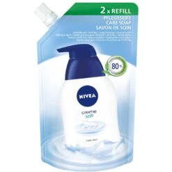 Crème Pour Les Mains Et Savon Sachet De Recharge Savon De Soin Creme Soft De Nivea