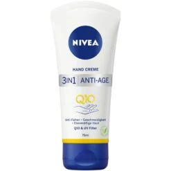 Crème Pour Les Mains Et Savon Crème Mains 3 En 1 Anti-âge Q10 De Nivea