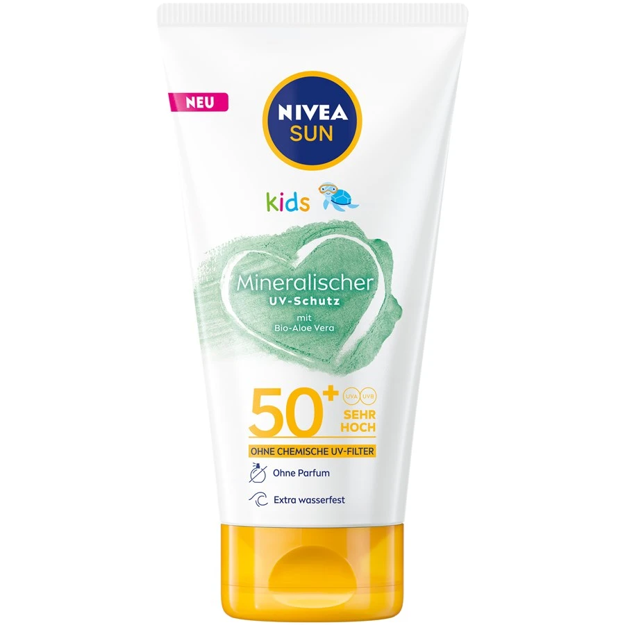 Protection Solaire Pour Enfants Protection UV Minérale 50 SPF Sun Kids De Nivea