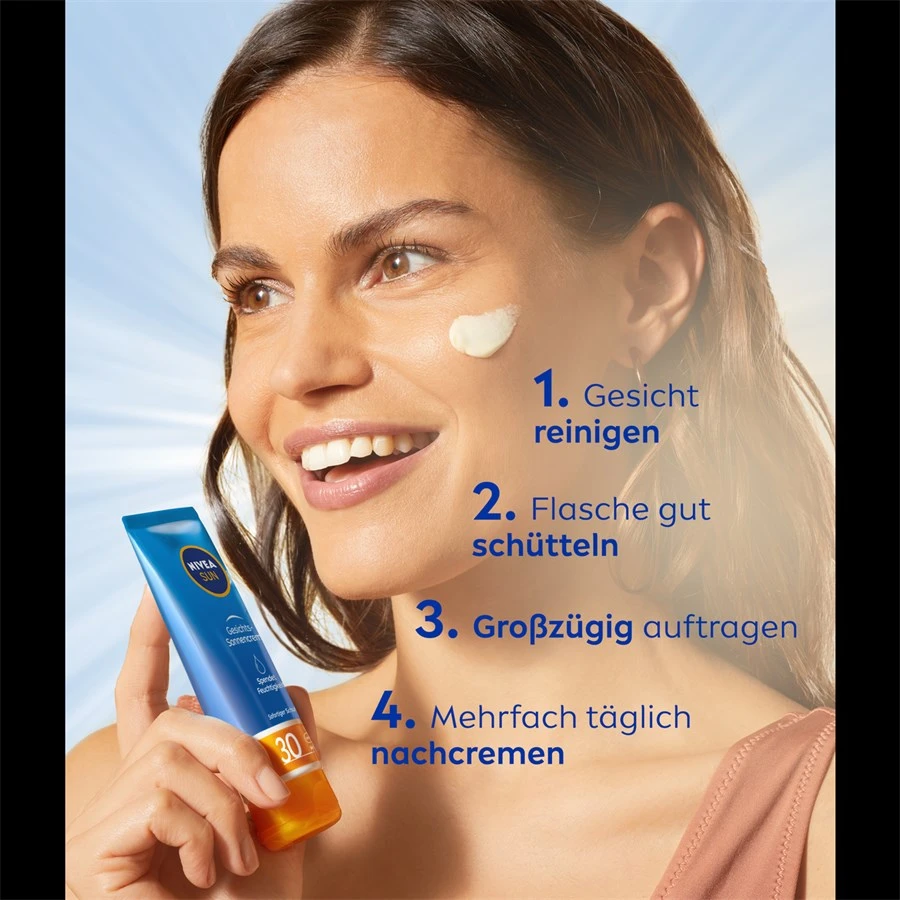 Protection Solaire Crème Solaire Visage 30 SPF Sun De Nivea – Image 4