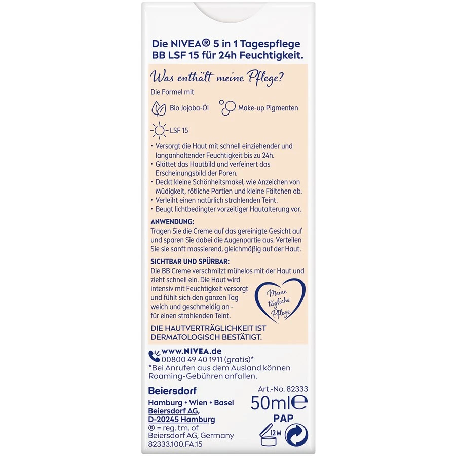 Day Care BB Cream 5 In 1 Blemish Balm FPS 10 De Nivea – Image 2