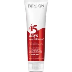 Revlonissimo 45 Days Shampoo & Conditioner Brave Reds De Revlon Professional