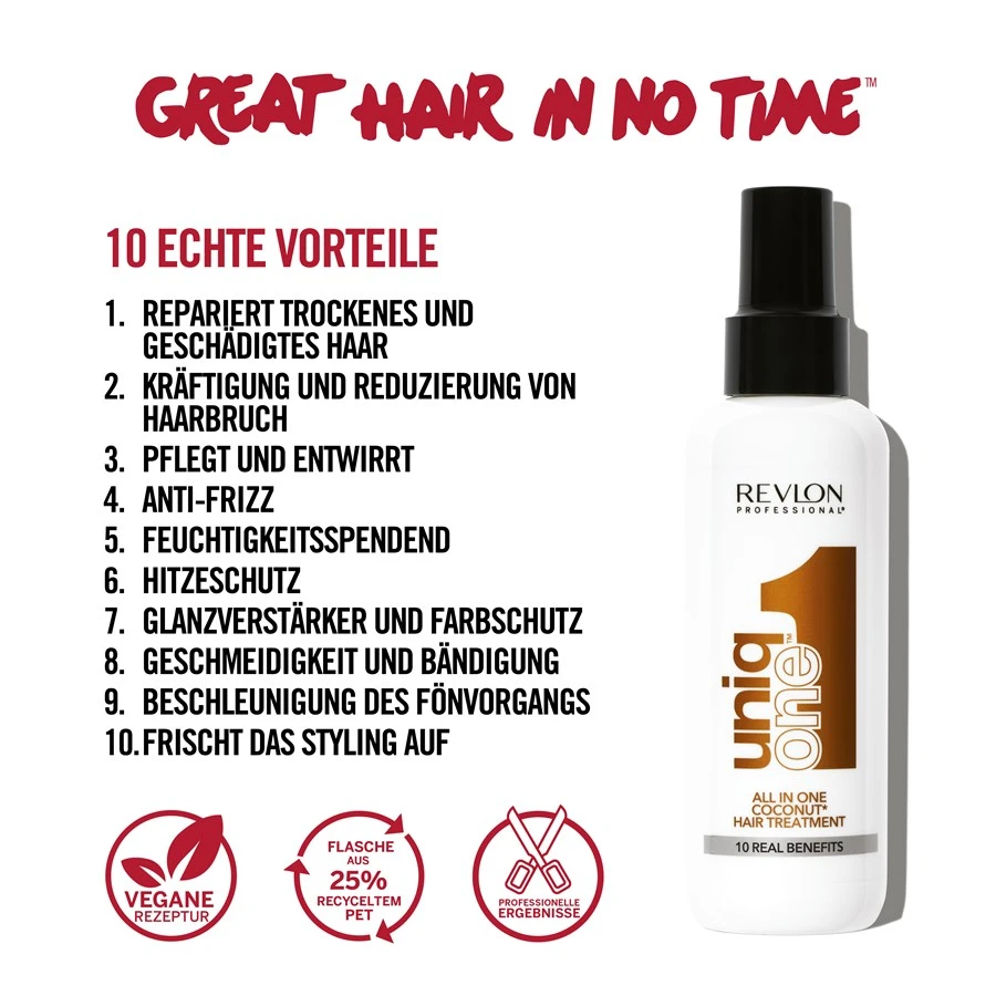 Uniqone Hair Treatment Coconut De Revlon Professional – Image 3