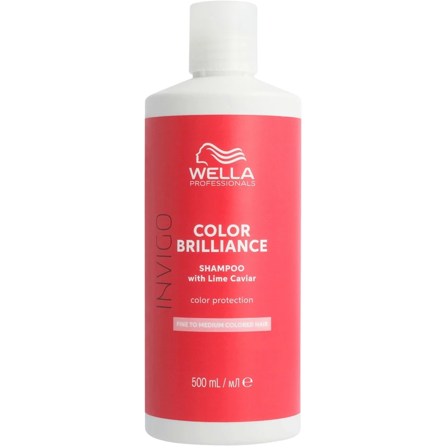 Color Brilliance Color Protection Shampoo Fine/Normal Hair De Wella – Image 3