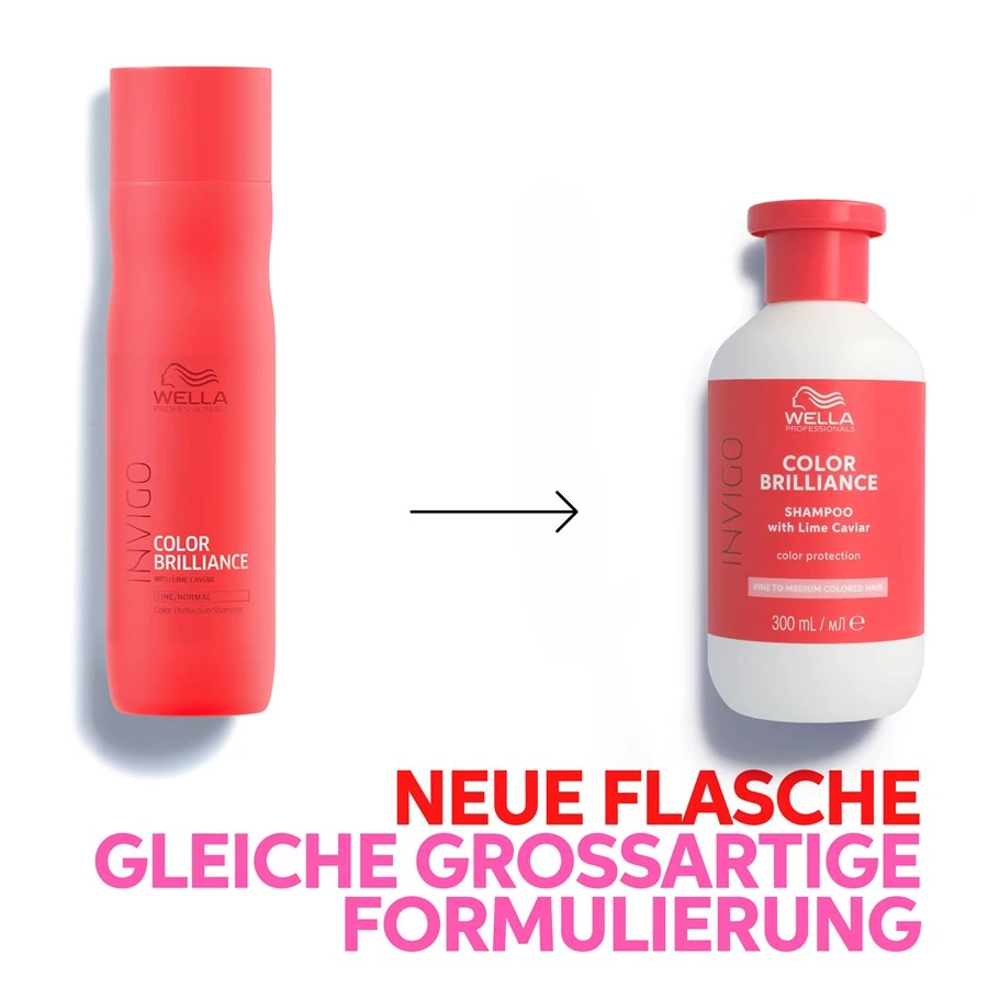 Color Brilliance Color Protection Shampoo Fine/Normal Hair De Wella – Image 5