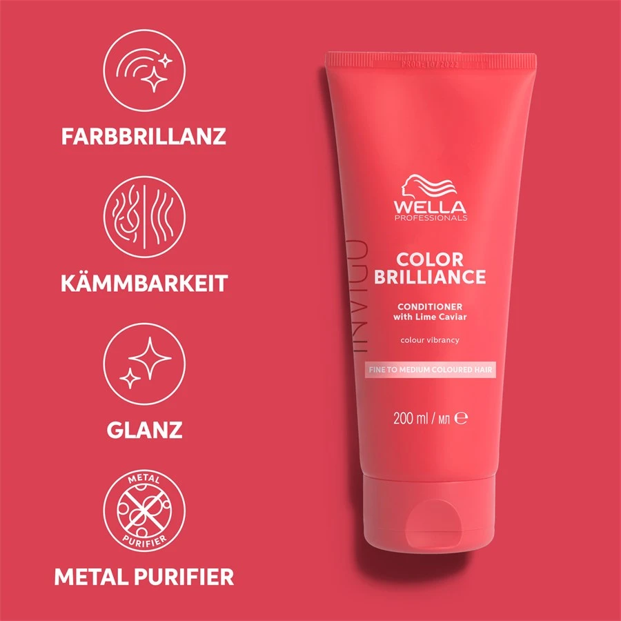 Color Brilliance Vibrant Color Conditioner Fine/Normal Hair De Wella – Image 5