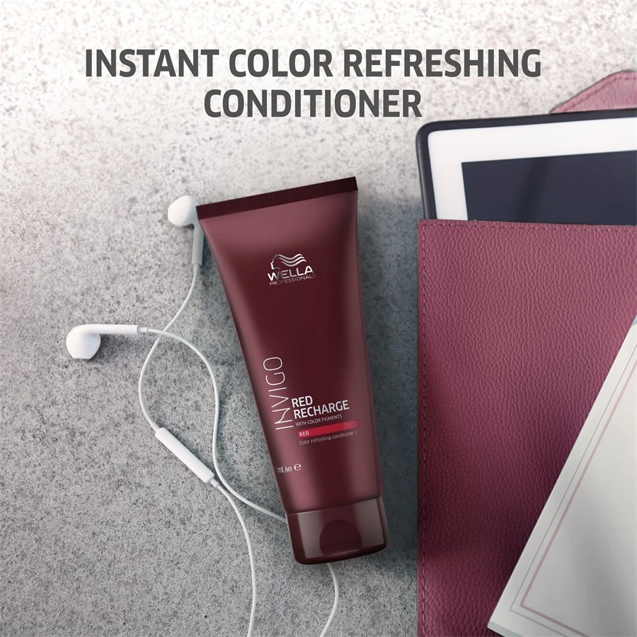 Color Recharge Color Refreshing Conditioner Red Red Recharge De Wella – Image 3