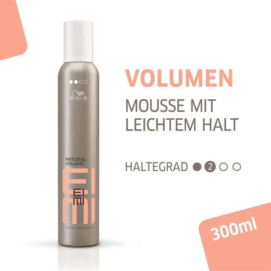Volume Natural Volume Styling Mousse De Wella – Image 4